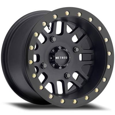 Method Racing Wheels - 14x8 Method MR406 UTV Beadlock - 4x156  4.3"BS - MATTE BLACK