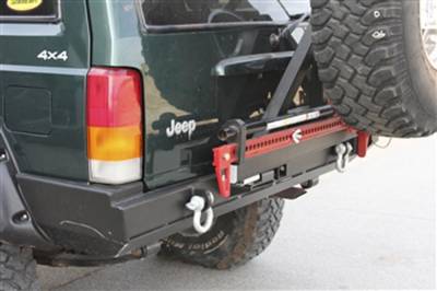 Rock Hard 4X4 - Rock Hard 4x4 Patriot Series Rear Bumper w/o Tire Carrier - Jeep Cherokee XJ