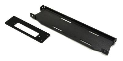 Rock Hard 4X4 - Rock Hard 4X4 Patriot Series Winch Mounting Plate - Jeep Wrangler JK 2D/4D
