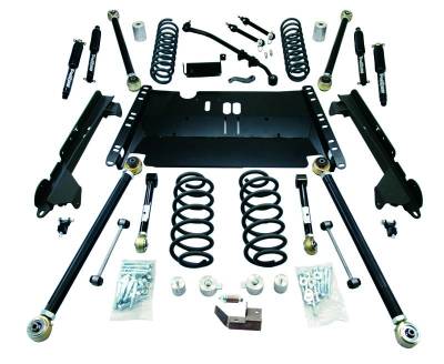 Tera-Flex Suspension - TeraFlex  TJ 4" Enduro LCG Lift Kit w/ 9550 Shocks