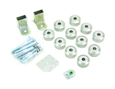 Tera-Flex Suspension - TeraFlex  TJ 1" Body Lift Kit - Aluminum
