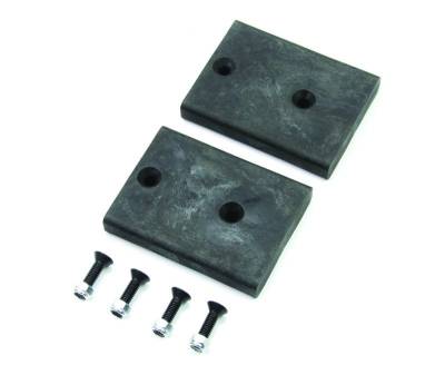 Tera-Flex Suspension - TeraFlex  JK SpeedBump Rear Lower Bumpstop Pad Kit .75" Tall