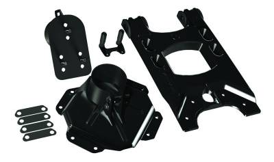 Tera-Flex Suspension - TeraFlex  JK HD Hinged Carrier & Adjustable Spare Tire Mounting Kit