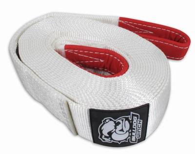 Bulldog Winch - Bulldog Snatch Strap, 3"x30' 19.8kBS, 10k Working Load Limit