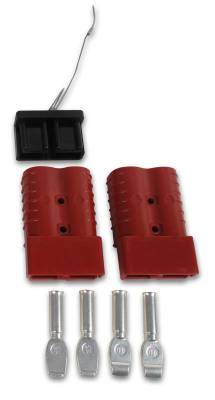 Bulldog Winch - Quick Connect 350A, 1pr w/1/0AWG terminals, w/dust cover wire tether