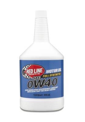 Red Line Oil - Red Line Synthetic Motor Oil - 0W40