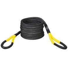 Bulldog Winch - Bulldog Little Yella' Dog Recovery Rope, 5/8" x 20 ft 12,200 Lbs Break Strength