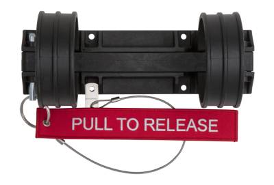 H3R Fire Extinguishers - Quick Release Extreme Duty Mount for Flat Surface 3" Diameter