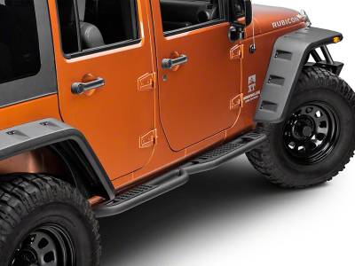 DV8 Offroad - 4 Door Rock Slider Steps 2007-2017 JK 4 Door