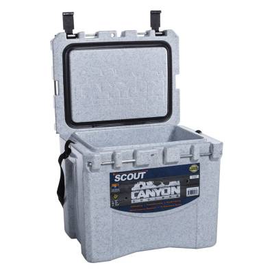 Canyon Coolers - Canyon Cooler Scout - The Ultimate Cooler/Ice Chest - Scout 22 Quart - White Marble