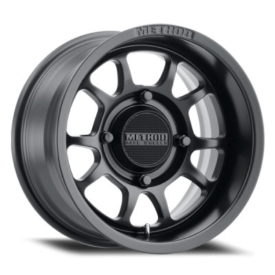 Method Racing Wheels - 15x7 Method MR409 Bead Grip - 4x136  5.5"BS - MATTE BLACK