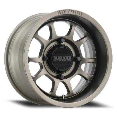 Method Racing Wheels - 15x7 Method MR409 Bead Grip - 4x136  5.5"BS - STEEL GREY