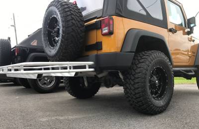 PakMule Cargo Carriers - PakMule Low Profile 69" Wide Aluminum Cargo Hitch Rack - For Jeep