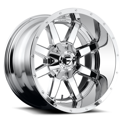 Fuel Wheel - 20 x 12  FUEL 1PC MAVERICK CHROME PLATED - 8X170 - 4.77 BS