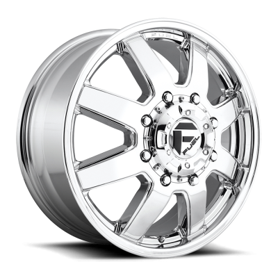 Fuel Wheel - 20 x 8.25  FUEL 1PC MAVERICK CHROME PLATED - 8X200 - -3.29 BS