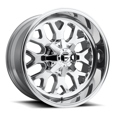 Fuel Wheel - 20 x 10  FUEL 1PC TITAN HIGH LUSTER POLISHED - 5X4.5/5.0 - 4.79 BS