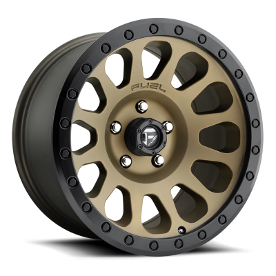 Fuel Wheel - 15 x 7  FUEL UTV VECTOR MATTE BRONZE BLACK BEAD RING - 4X137 - 5.5 BS
