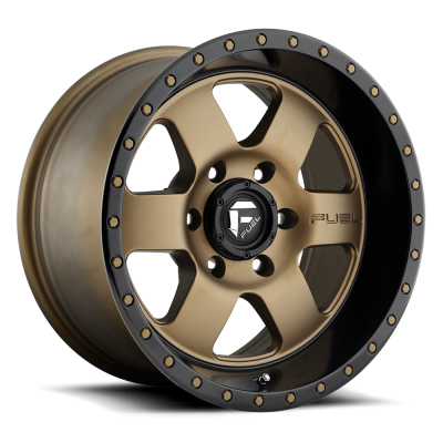 Fuel Wheel - 20 x 9  FUEL 1PC PODIUM MATTE BRONZE BLACK BEAD RING - 5X5.0 - 5.04 BS