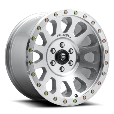 Fuel Wheel - 17 x 8.5  FUEL 1PC VECTOR DIAMOND CUT MACHINED W/ CLEAR COAT - 6X5.5 - 4.51 BS