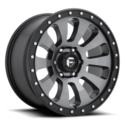 Fuel Wheel - 20 x 9  FUEL 1PC TACTIC MATTE GUN METAL BLACK BEAD RING - 6X135 - 5.79 BS