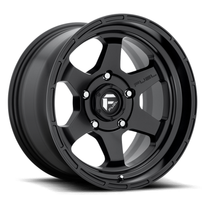 Fuel Wheel - 20 x 9  FUEL 1PC SHOK MATTE BLACK - 5X5.0 - 5.04 BS