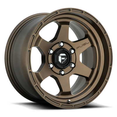 Fuel Wheel - 20 x 9  FUEL 1PC SHOK MATTE BRONZE - 6X5.5 - 5.75 BS