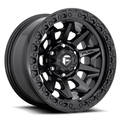 Fuel Wheel - 18 x 9  FUEL 1PC COVERT MATTE BLACK - 6X5.5 - 5.04 BS