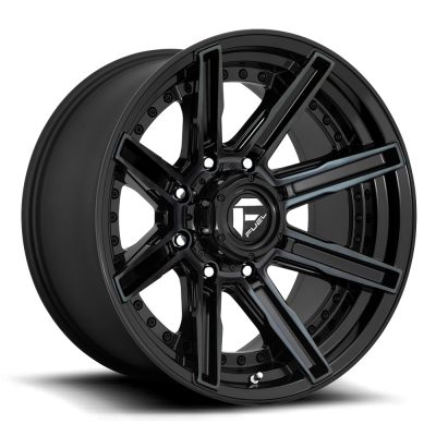 Fuel Wheel - 20 x 10  FUEL 1PC ROGUE GLOSS MACHINED DOUBLE DARK TINT - 8X170 - 4.79 BS