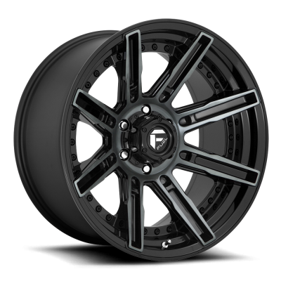 Fuel Wheel - 20 x 10  FUEL 1PC ROGUE GLOSS MACHINED DOUBLE DARK TINT - 5X5.0 - 4.79 BS