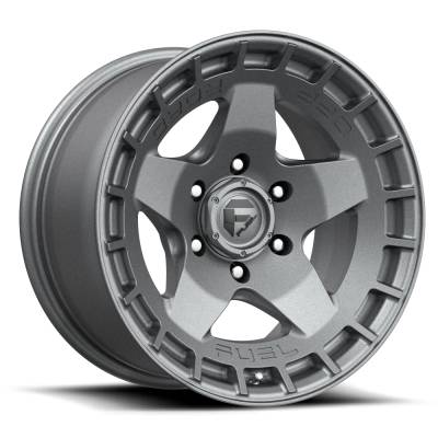 Fuel Wheel - 17 x 9  FUEL 1PC WARP MATTE GUN METAL - 5X5.0 - 4.53 BS