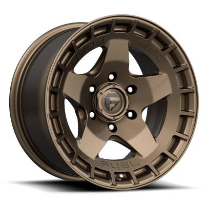 Fuel Wheel - 17 x 9  FUEL 1PC WARP MATTE BRONZE - 5X5.0 - 5.04 BS