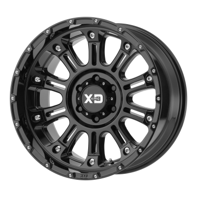 XD SERIES WHEELS - 18 x 9 XD  HOSS II GLOSS BLACK - 8X180 - 5" BS