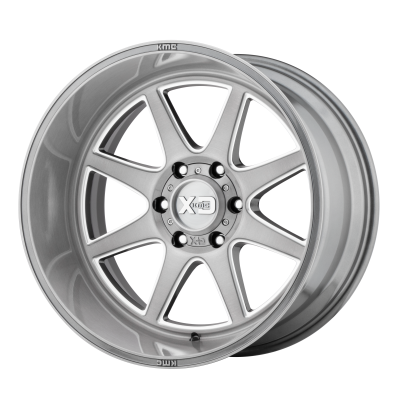 XD SERIES WHEELS - 20 x 10 XD  PIKE TITANIUM BRUSHED MILLED - 5X5.5 - 4.79" BS