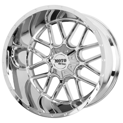MOTO METAL - 20 x 9 MM SIEGE CHROME - 5X5.0/5.5