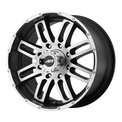 American Racing - 20 x 9 AR901 Satin Black Machined 6X5.5 - 5.79" BS