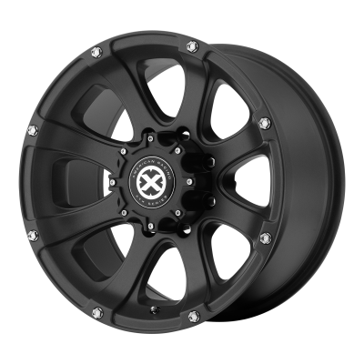 ATX SERIES - 17 x 8 AX188 LEDGE Textured Black 5X5.0 - 4.5" BS