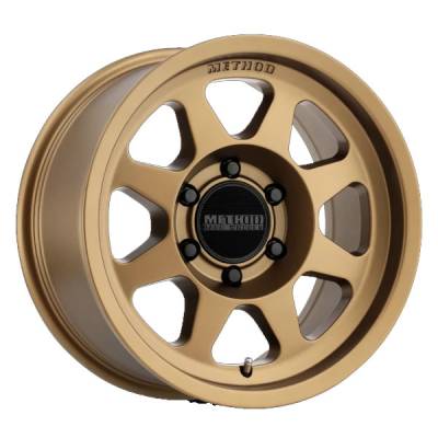 Method Racing Wheels - 17x9 Method MR701 Bead Grip - 6x5.5  4.6"BS - METHOD BRONZE