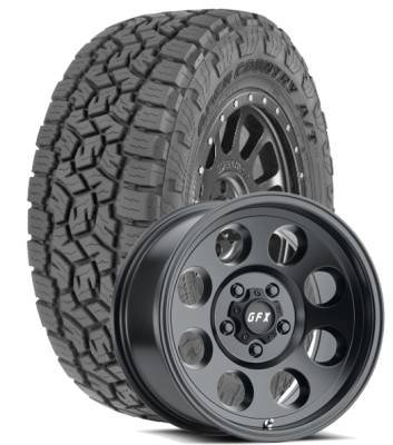 Toyo Tire - LT315/75R16 Toyo Open Country AT III on DR Tracker III Black