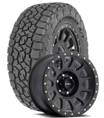 Toyo Tire - LT285/70R17 Toyo Open Country AT III on Method Racing NV305 Black