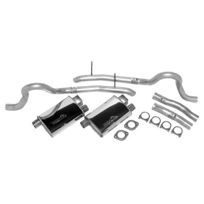 Dynomax - Dynomax 17394 Ultra Flo Cat-Back System Kit