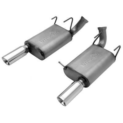 Dynomax - Dynomax 39504 Ultra Flo Welded Dual Axle-Back System