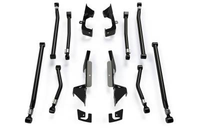 Tera-Flex Suspension - TeraFlex  JK: Alpine IR Long Control Arm & Bracket Kit – 8-Arm (3-6” Lift)