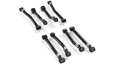 Tera-Flex Suspension - TeraFlex  JK: Alpine IR Short Control Arms Kit – 8-Arms (2-4” Lift)