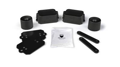 Tera-Flex Suspension - TeraFlex  JL: 2” Bump Stop Strike Pad Extension Kit – Front & Rear