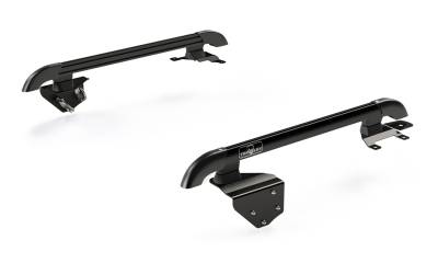 Tera-Flex Suspension - TeraFlex  JK 2dr: Nebo Roof Rack Main Rail Kit – Black