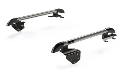 Tera-Flex Suspension - TeraFlex  JK 2dr: Nebo Roof Rack Main Rail Kit – Silver