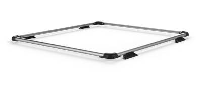 Tera-Flex Suspension - TeraFlex  JK 4dr: Nebo Roof Rack Raised Rail Kit – Silver