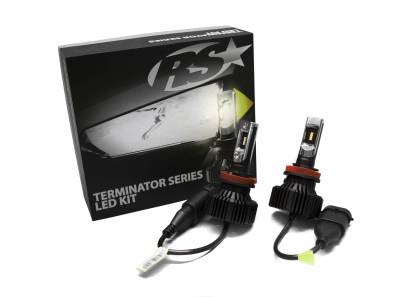 Race Sport Lighting - Terminator Series 5202 Fan-less LED Conversion Headlight Kit