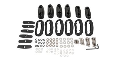 Rhino-Rack USA - Rhino-Rack USA RCP28-BK RCP Roof Rack Base Kit