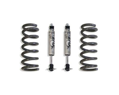 MaxTrac Suspension - MaxTrac Front Lift Coils W/ Fox Shocks - 2.5" Lift Height (4.7 V8) 2002-2008 Ram 1500 2WD 4.7L V8 MaxPro Elite Kit (Fox Shocks)